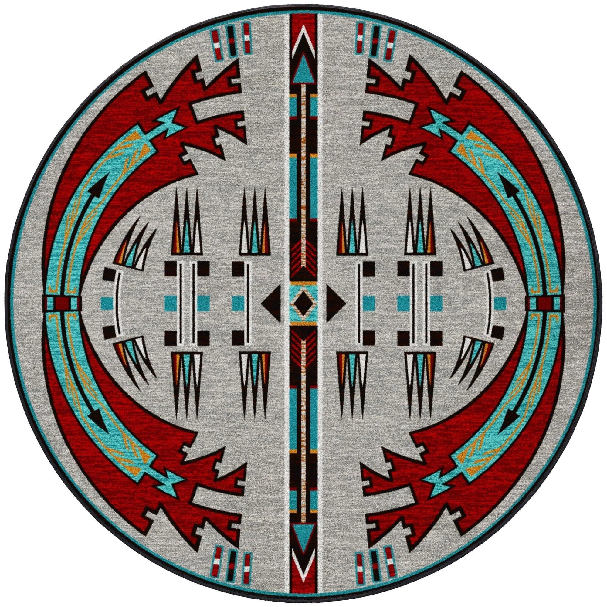 Horse Thieves Area & Accent Rugs (Turquoise)