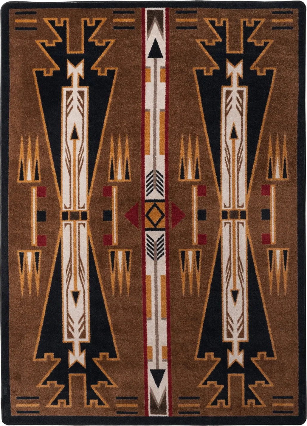 Horse Thieves Southwestern 11'x13' Rug serving tray, cheese board