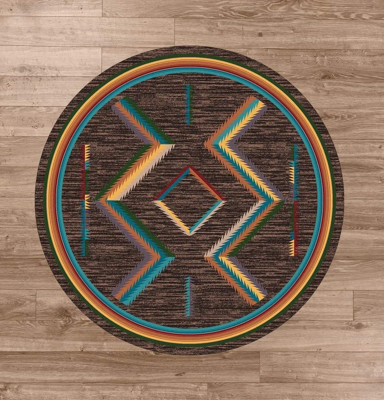 Hour Glass Bright Area Rugs