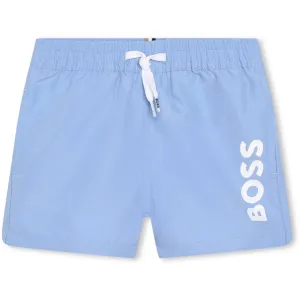 Hugo Boss Baby Swim Shorts Pale Blue