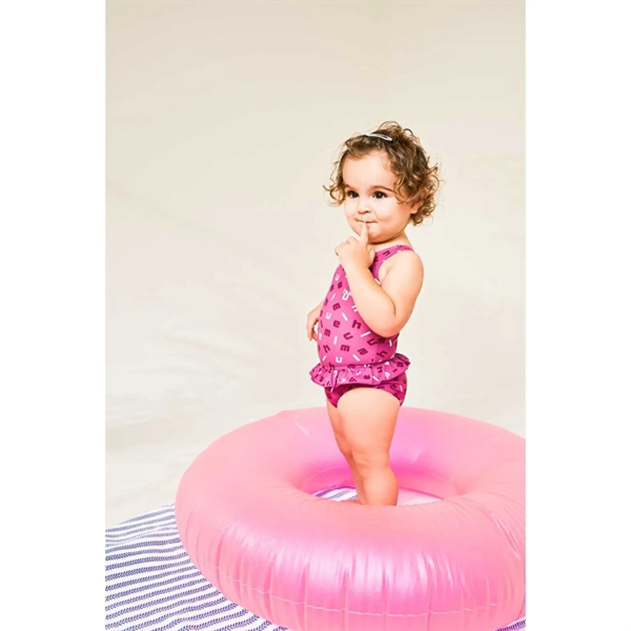 Hummel Red Violet/Bright White Filippa Swimsuit