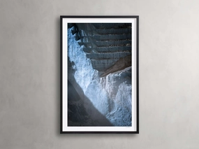 Inverted Mountain II Framed Print