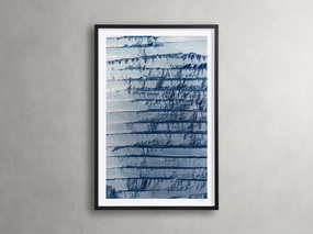 Inverted Mountain III Framed Print