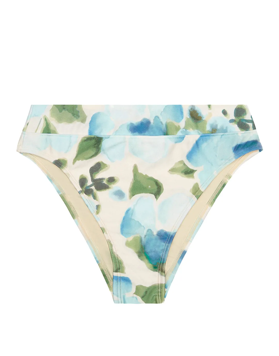 Isles Mid High Cut Bikini Pant - Watercolour