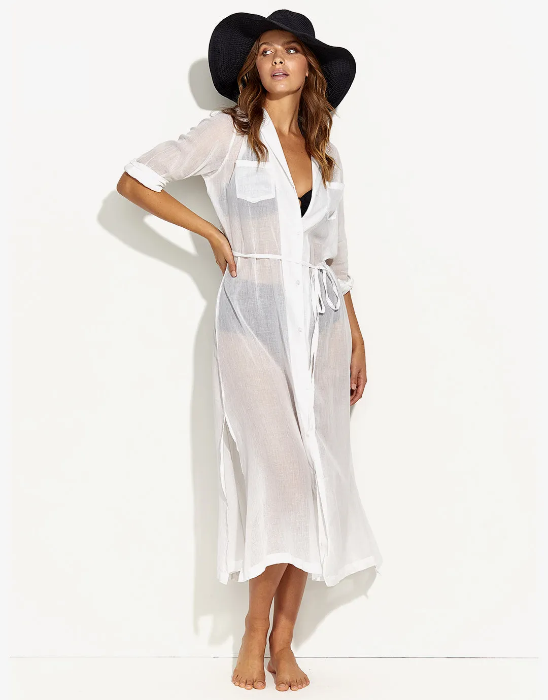 Ismene Dress - White