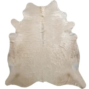 Ivory w/ Beige & Buttery Undertones Cowhide Rug USA rug, patriotic rug