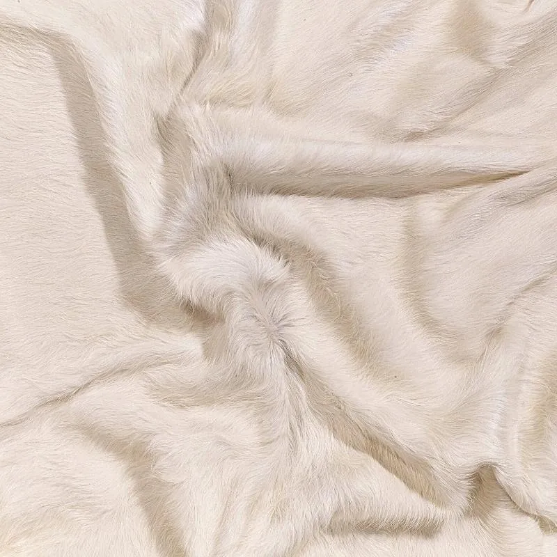 Ivory w/ Beige & Buttery Undertones Cowhide Rug