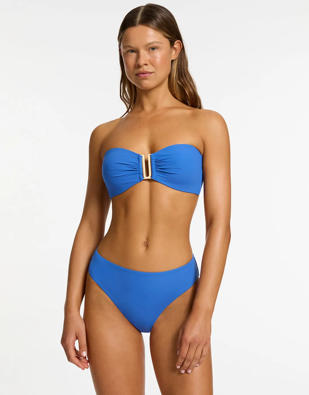 Jetset Full Coverage Bikini Pant - Tide Blue