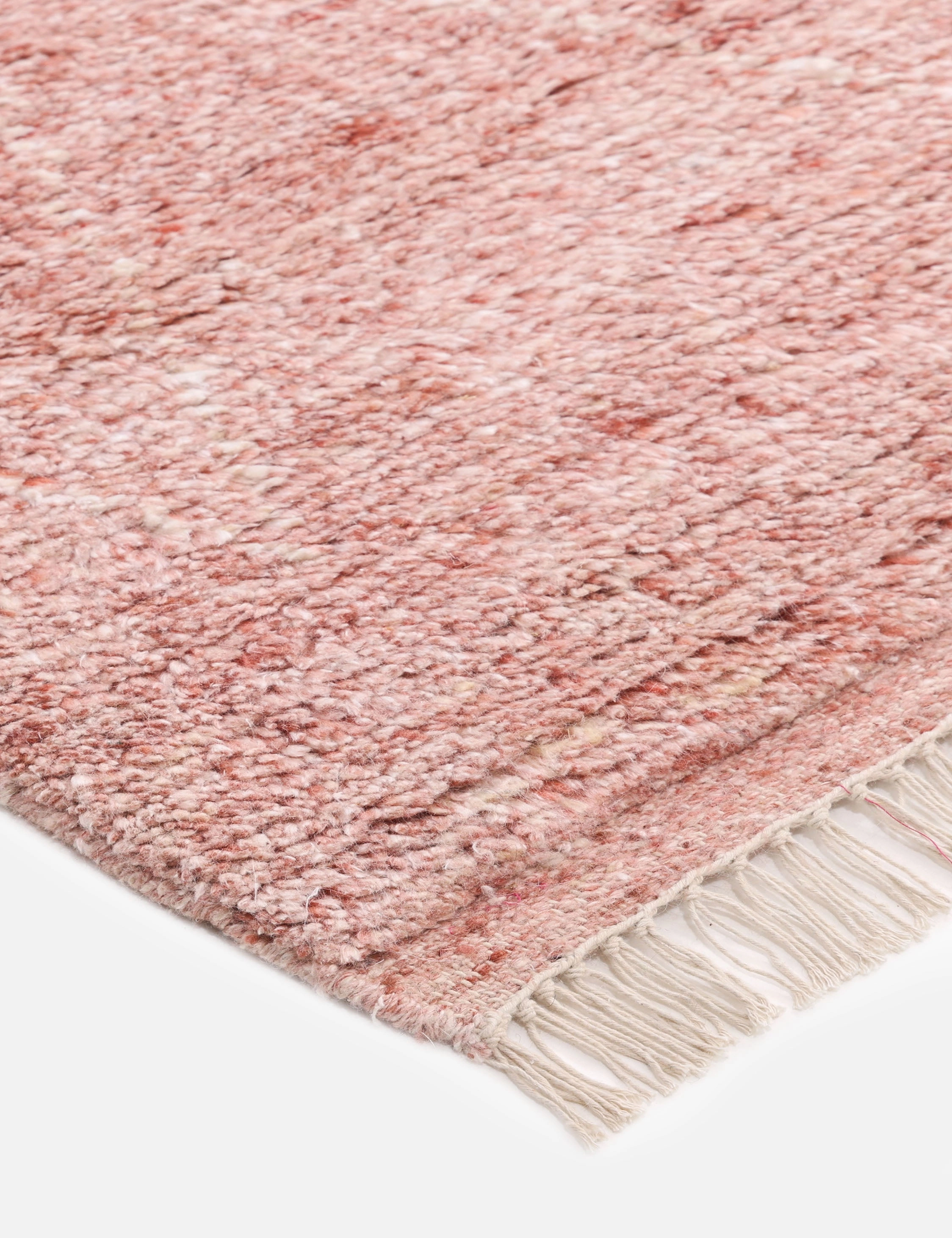 Kaeli Hand-Knotted Wool-Blend Moroccan Shag Rug