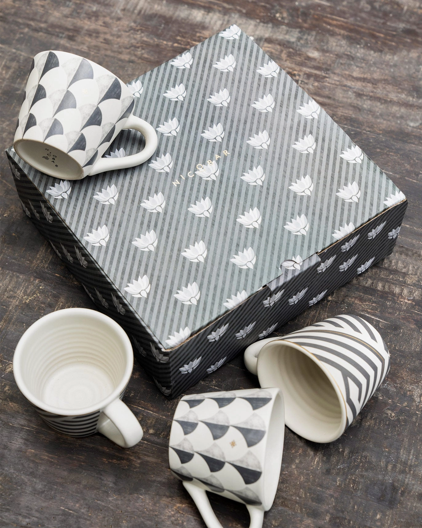 Khardung Espresso Mugs (Set of 4) clothes drying rack, folding drying rack