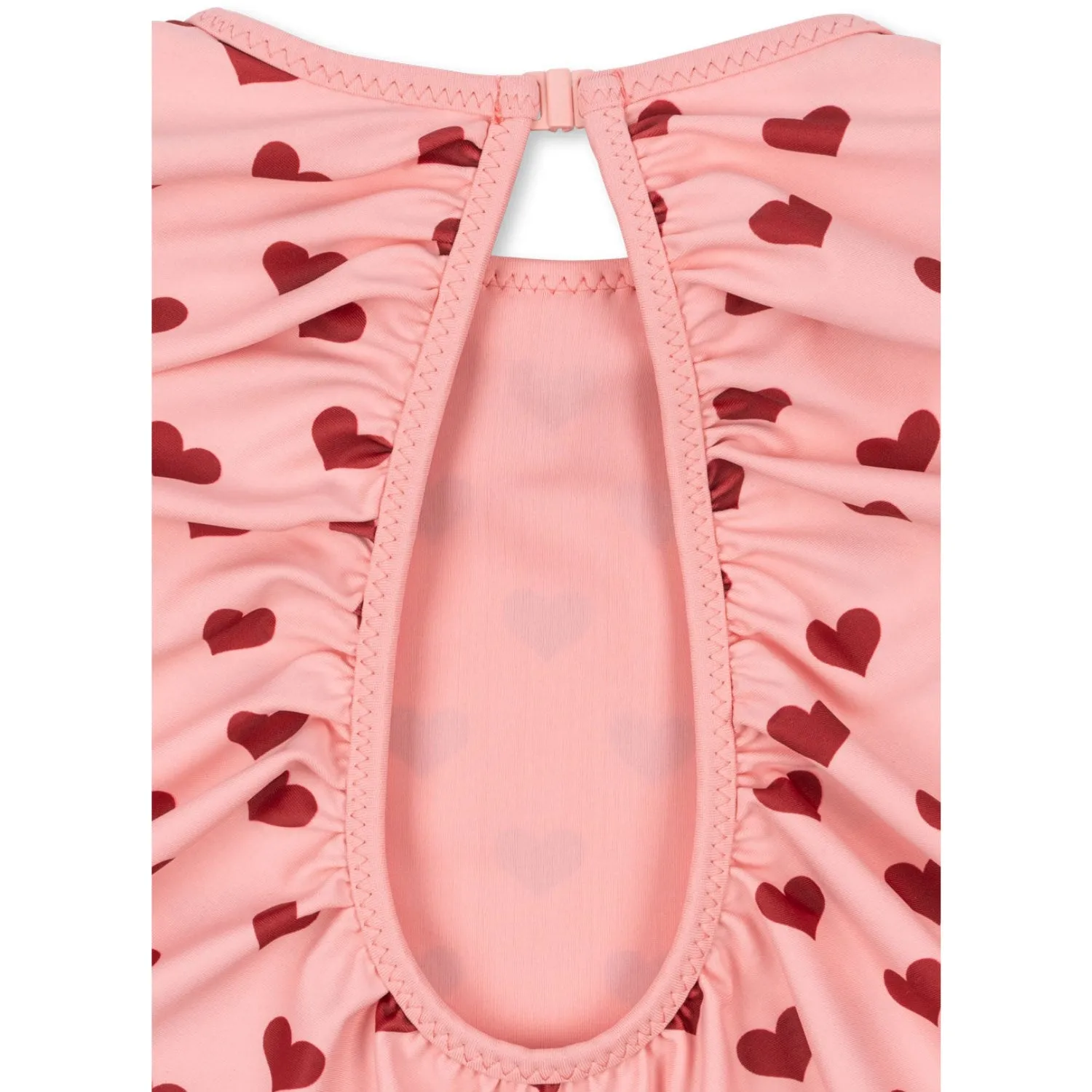 Konges Sljd Amour Pink Manuca Ls Swimsuit Grs