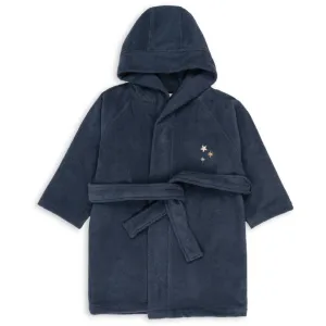 Konges Sljd Blue Nights Terry Bathrobe Gots
