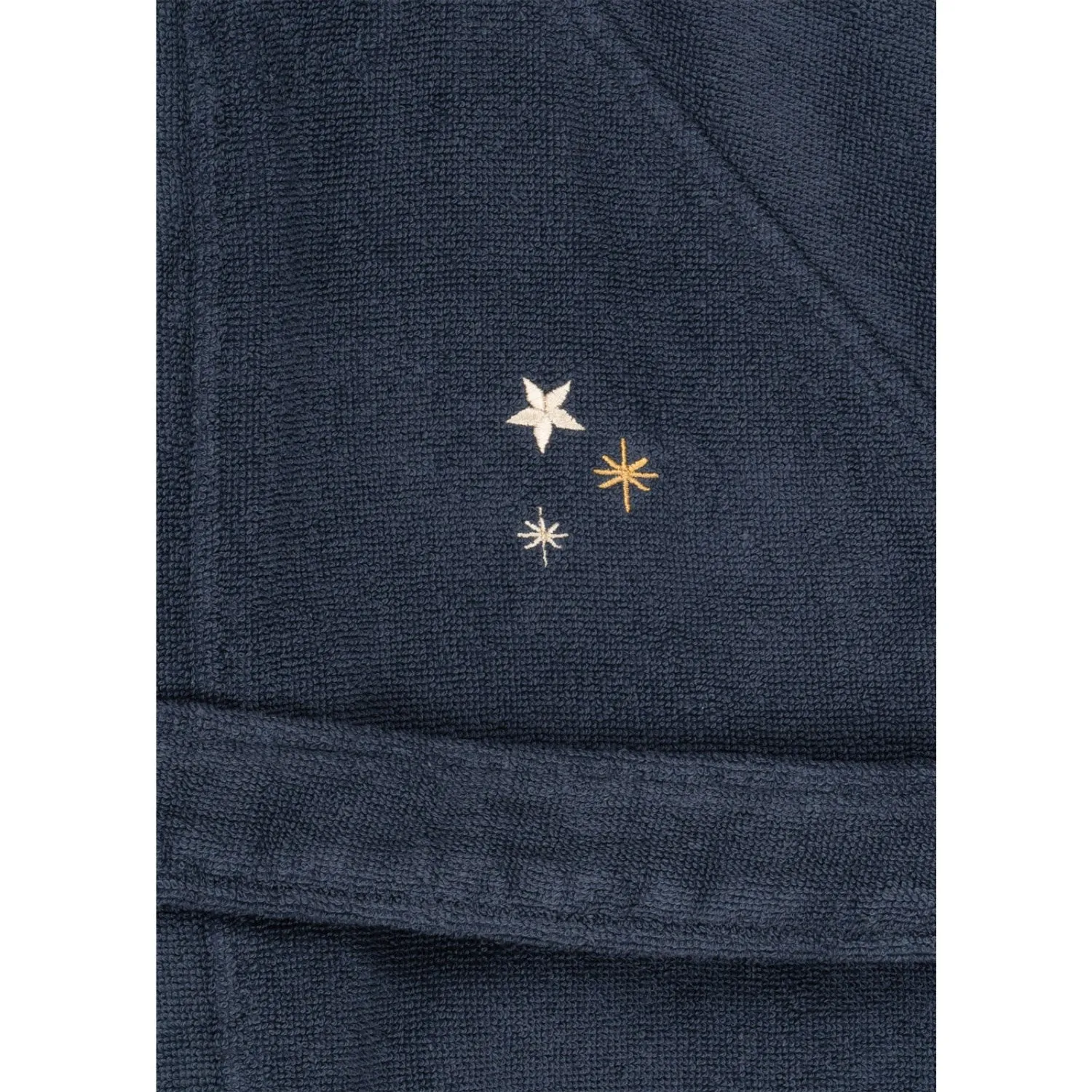 Konges Sljd Blue Nights Terry Bathrobe Gots