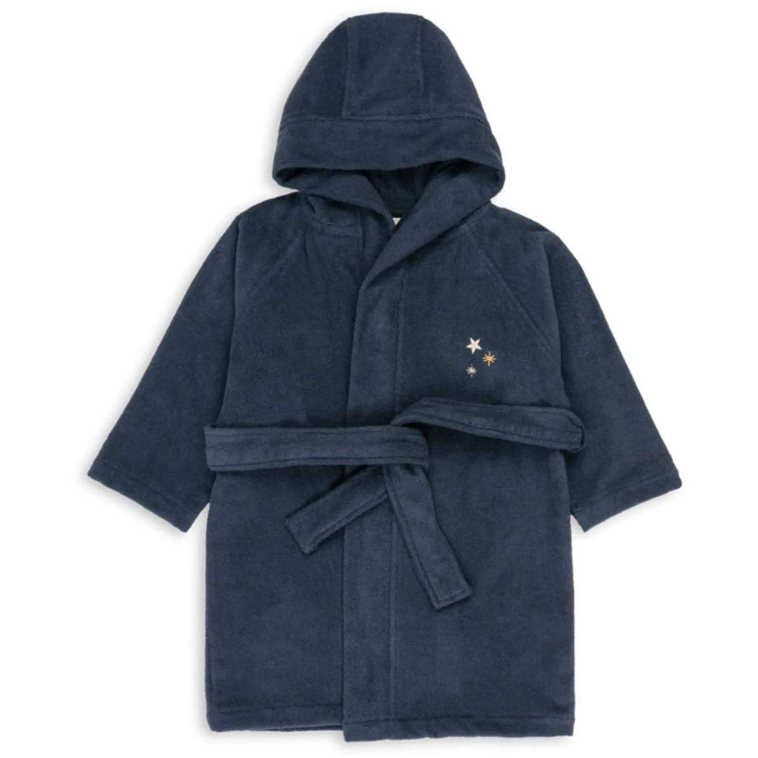 Konges Sljd Blue Nights Terry Bathrobe Gots