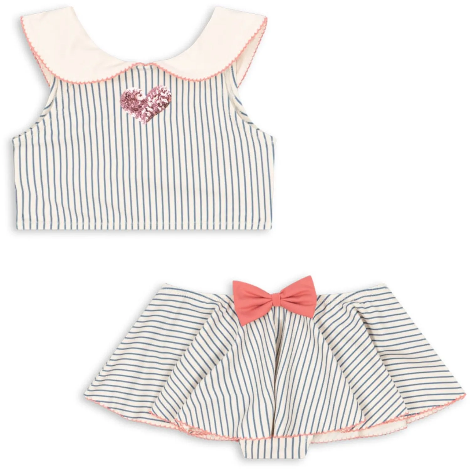 Konges Sljd Blue Stripe Gina Bikini Grs