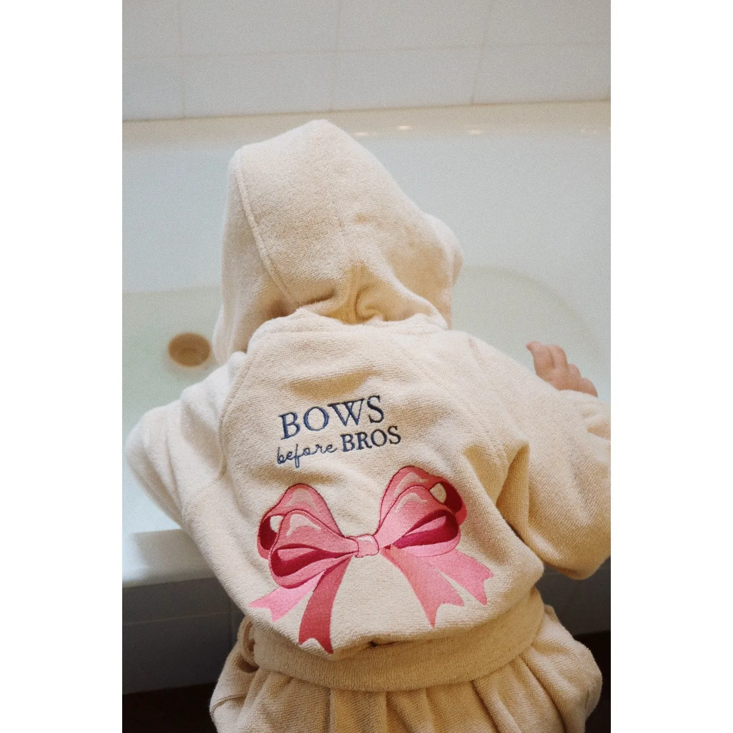 Konges Sljd Brazilian Sand Terry Bathrobe Gots