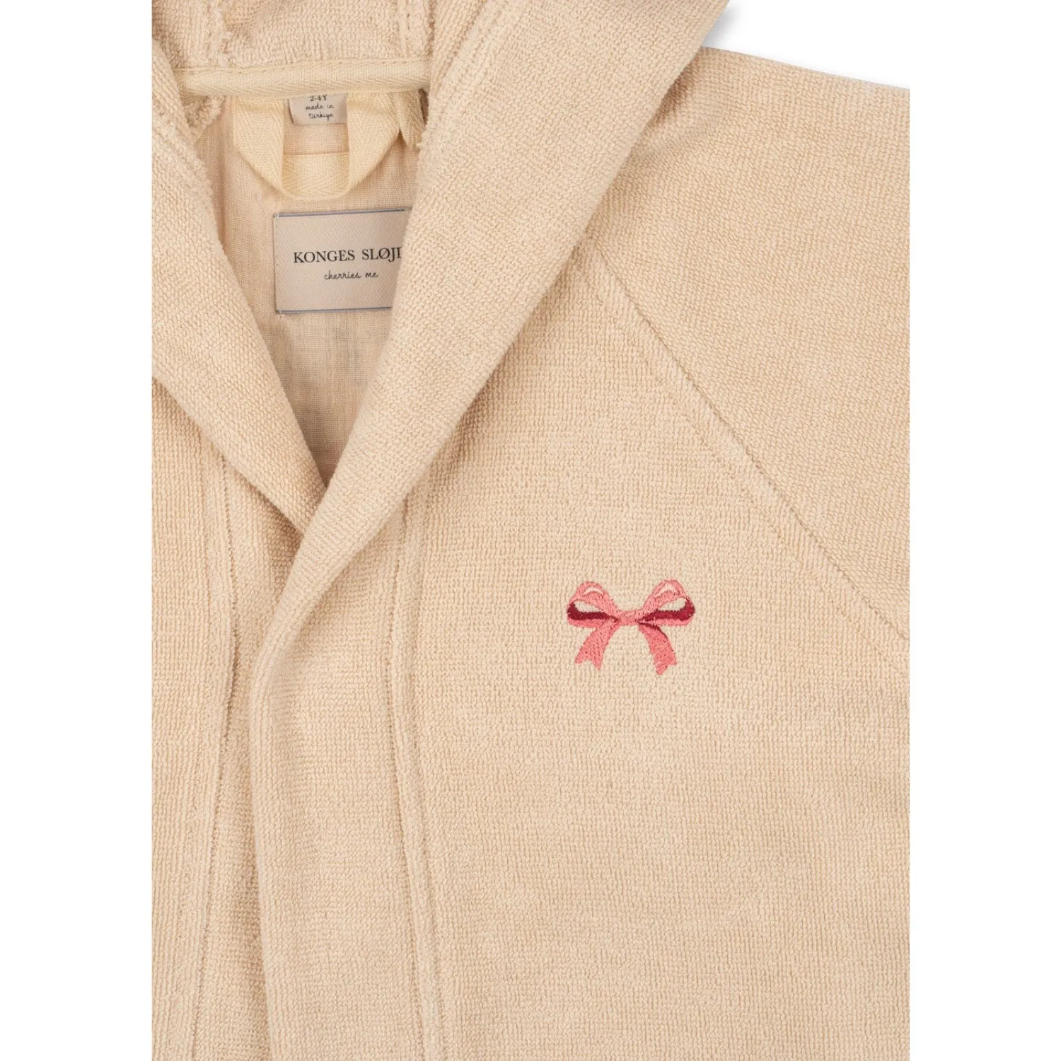 Konges Sljd Brazilian Sand Terry Bathrobe Gots