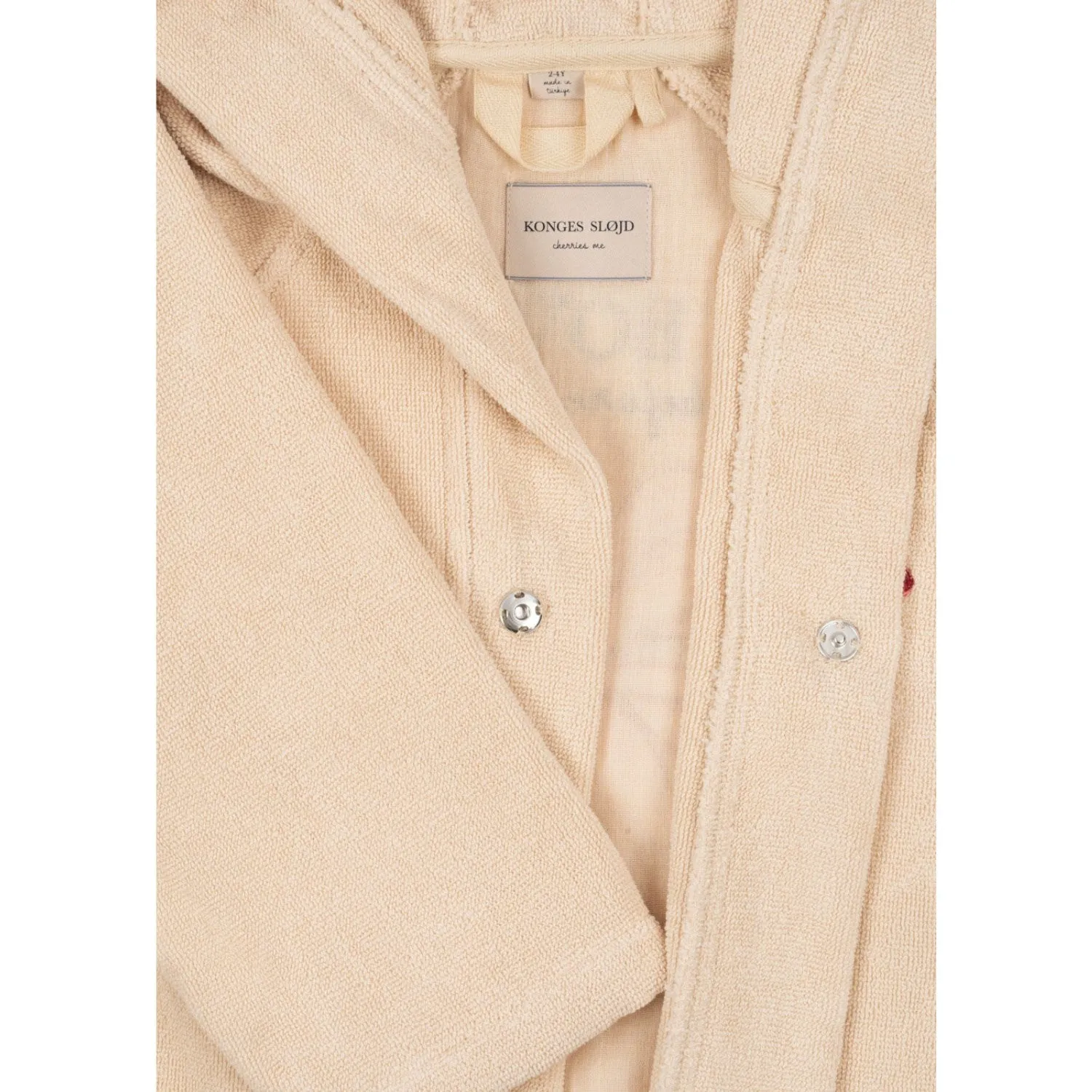 Konges Sljd Brazilian Sand Terry Bathrobe Gots