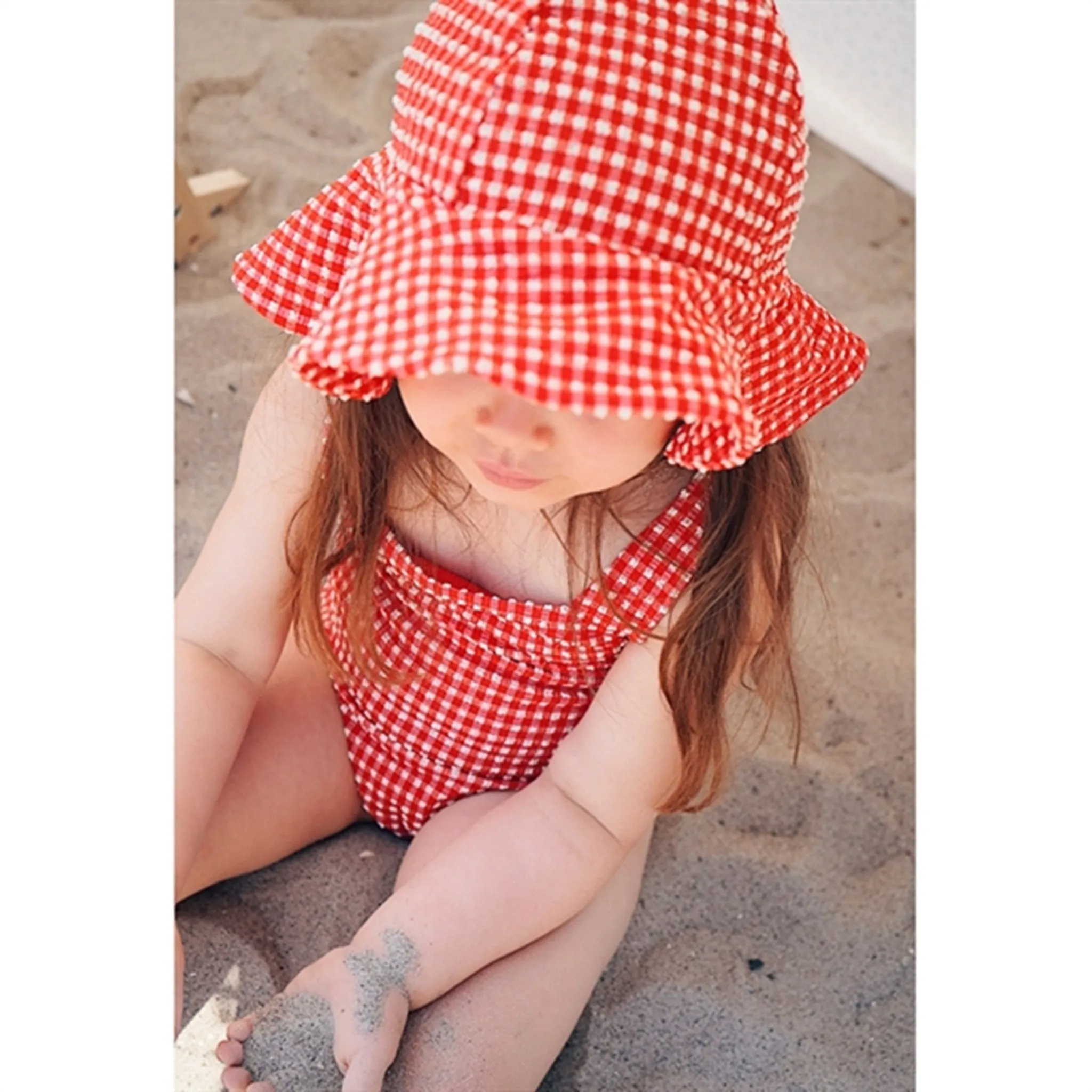 Konges Sl?jd Fiery Red Fresia UV Sunhat