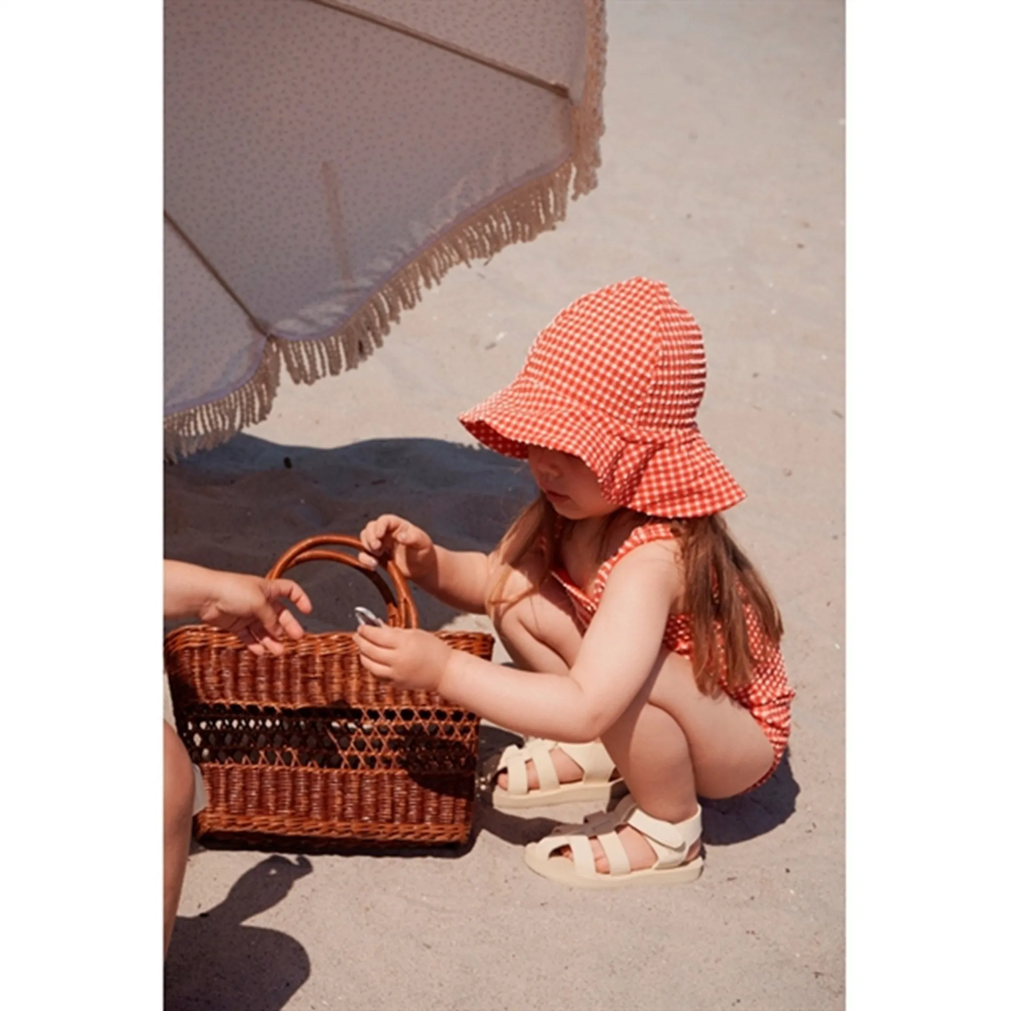 Konges Sl?jd Fiery Red Fresia UV Sunhat
