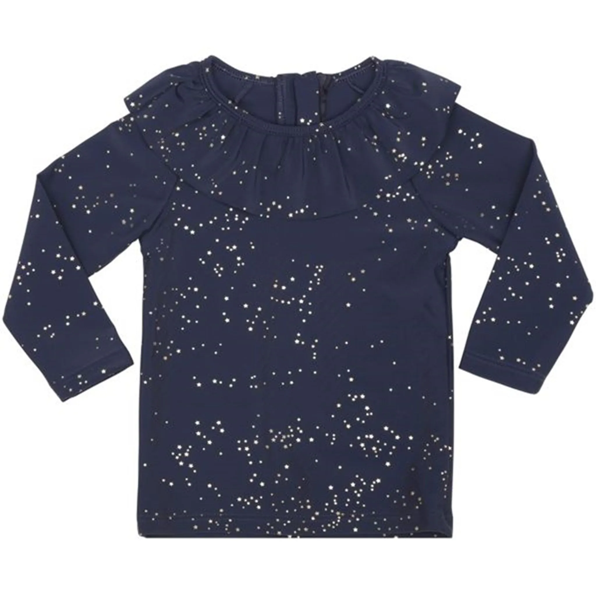 Konges Sl?jd Girls UV Tee LS Navy Etoile Gold