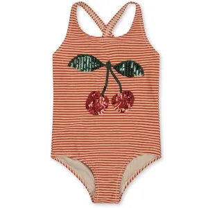Konges Sl?jd Jade Swim Suit Glitter Stripe