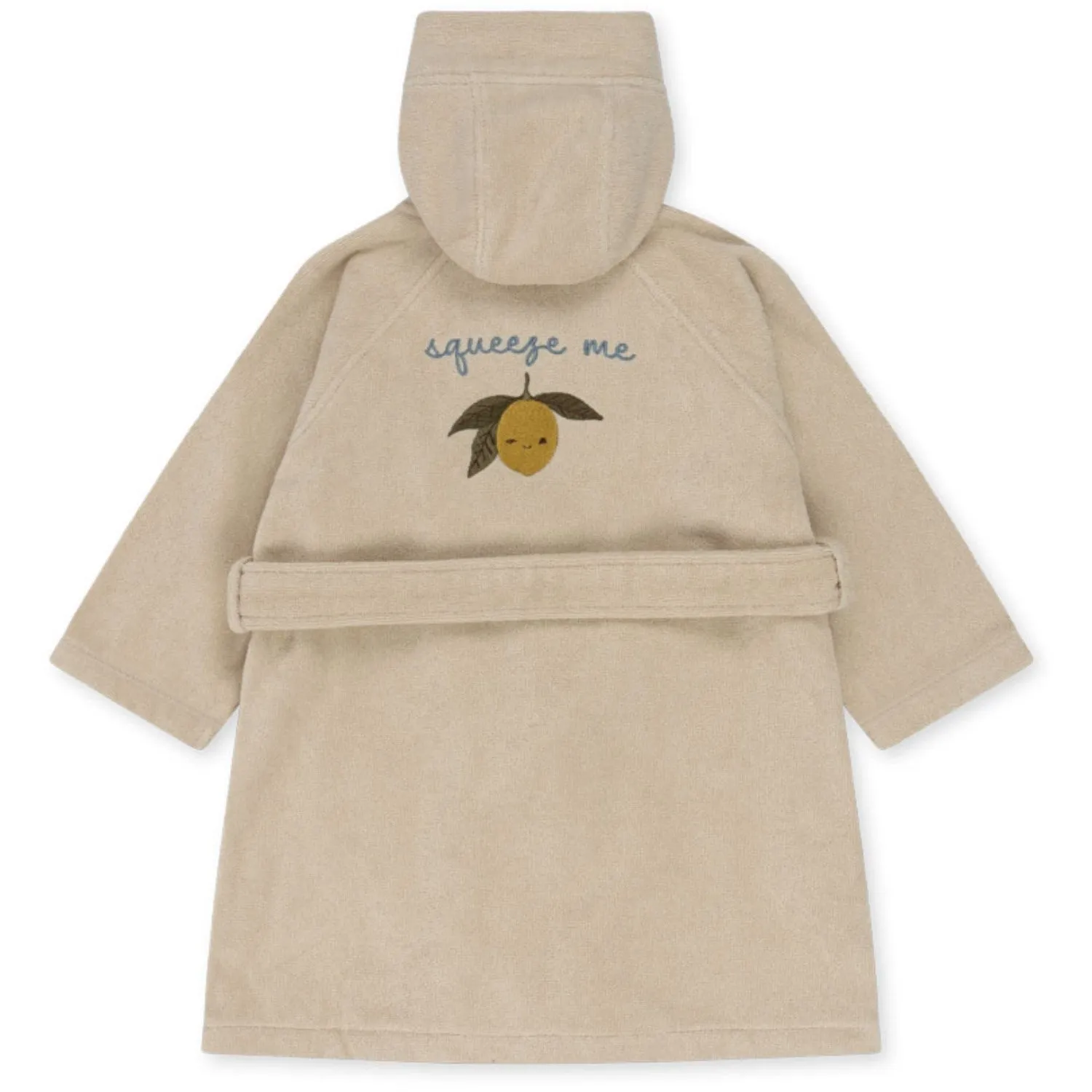 Konges Sl?jd Lemon Terry Bathrobe Embroidery Gots