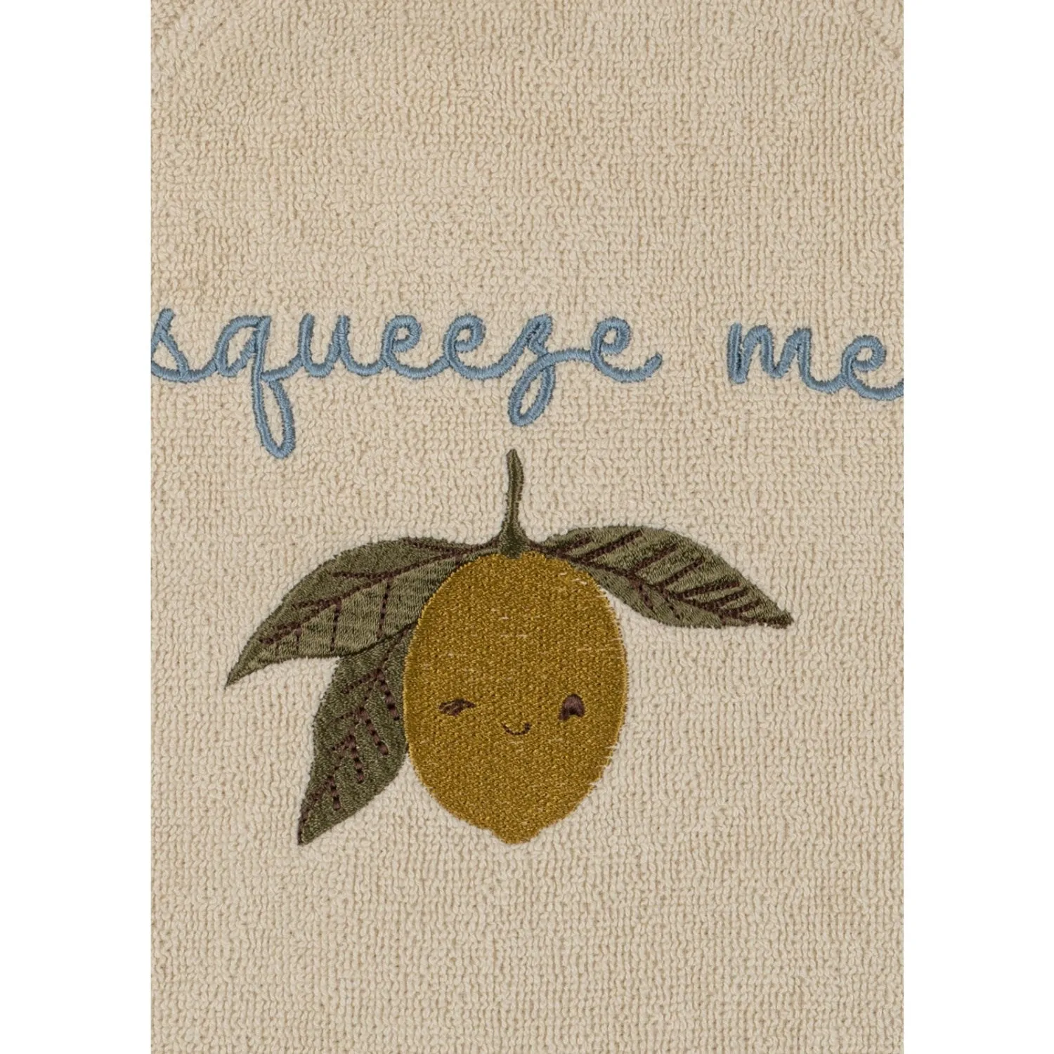 Konges Sl?jd Lemon Terry Bathrobe Embroidery Gots