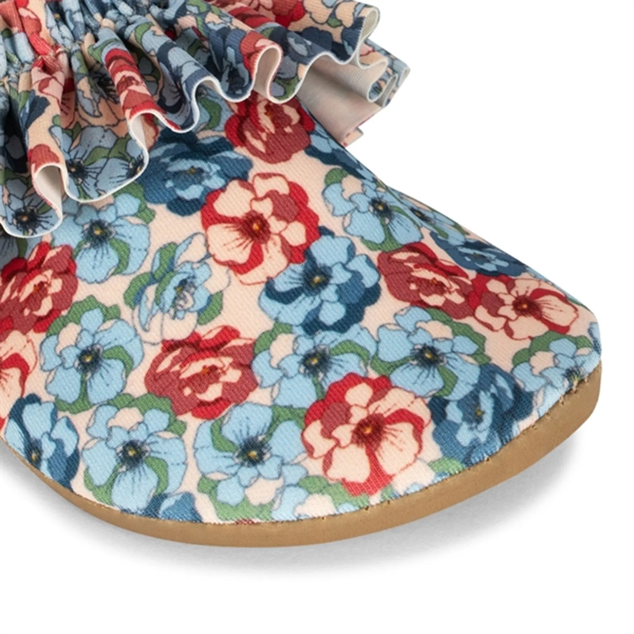 Konges Sljd Manuca Frill Swim Shoes Rosie Blue