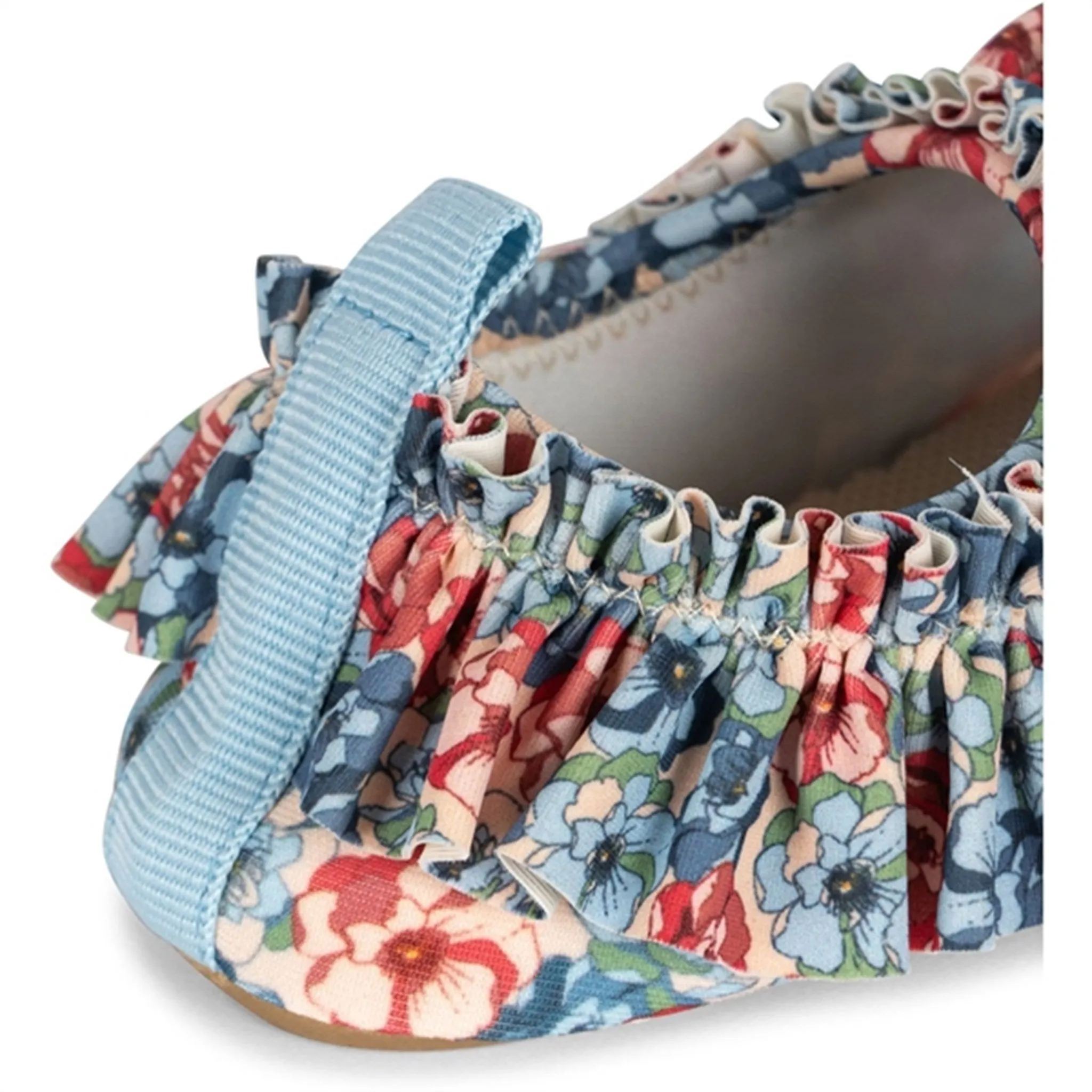 Konges Sljd Manuca Frill Swim Shoes Rosie Blue