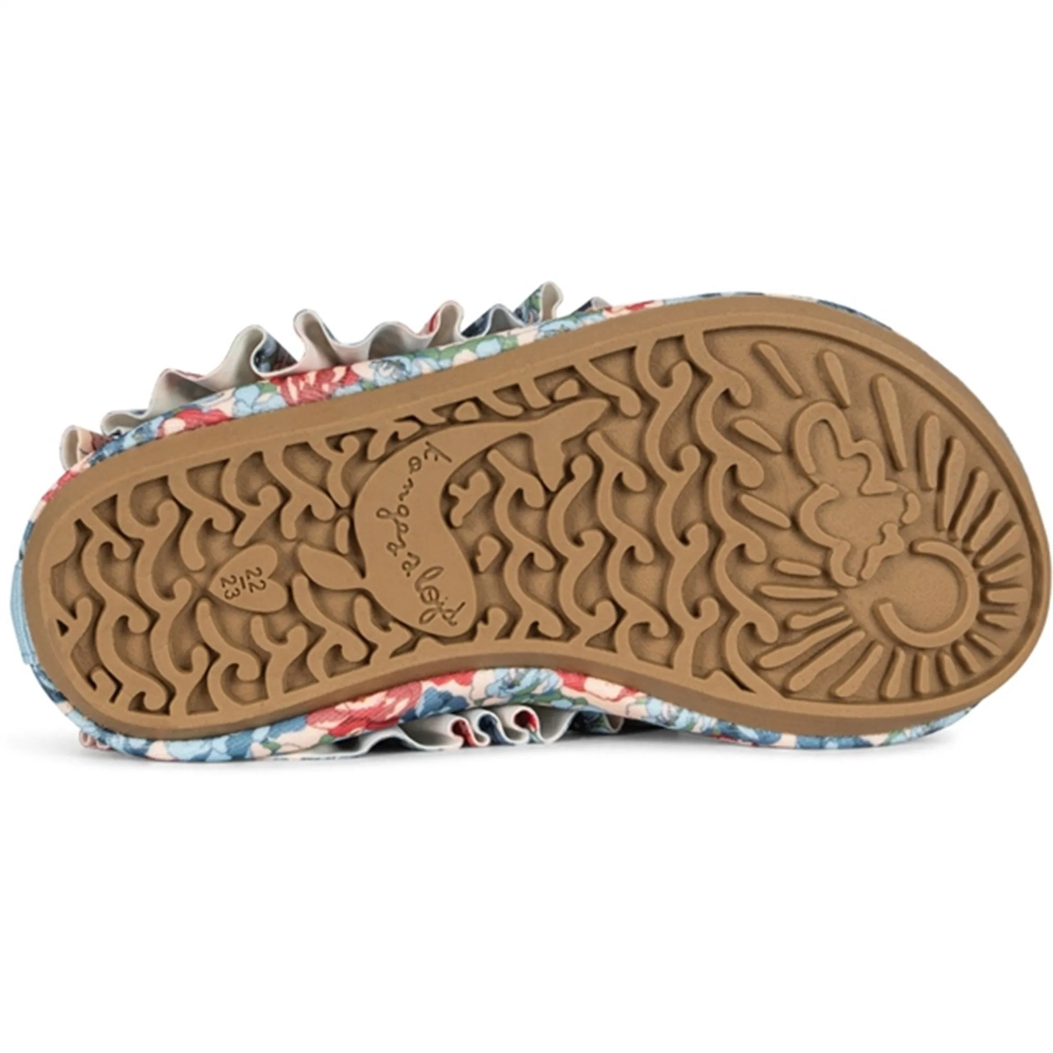 Konges Sljd Manuca Frill Swim Shoes Rosie Blue