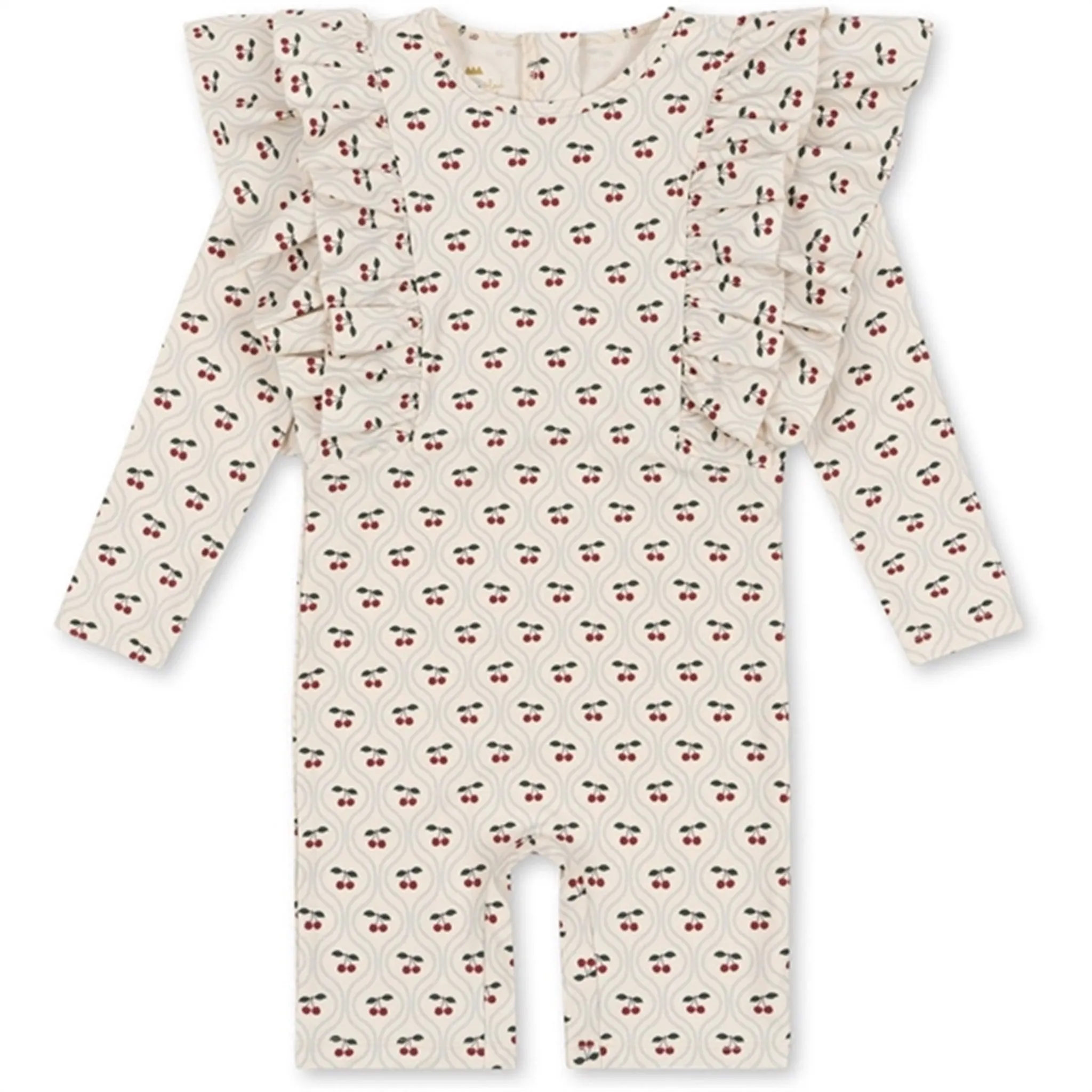Konges Sljd Manuca Frill UV Heldragt Cherry Motif