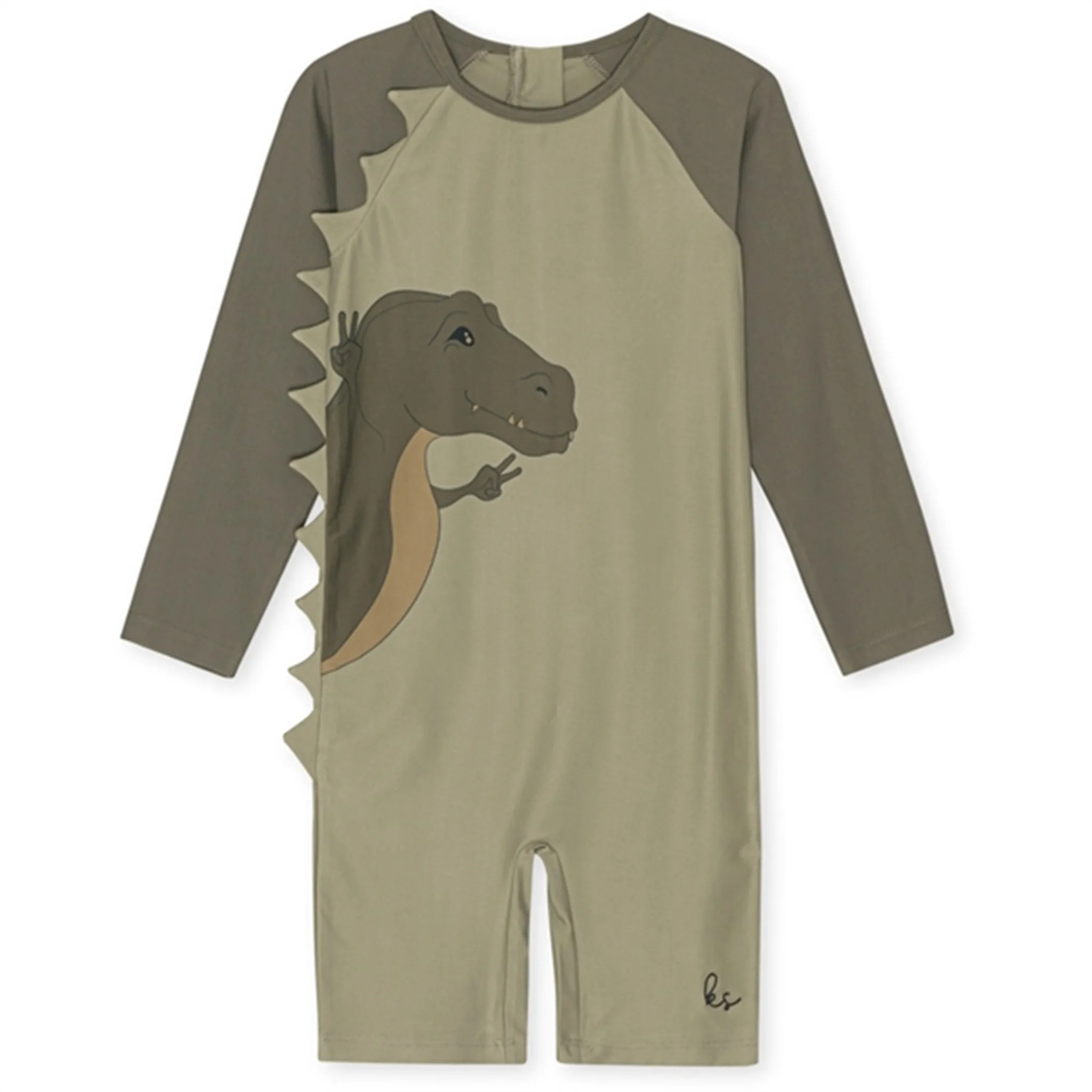 Konges Sl?jd Overland Trek Aster Swim UV Onesie Dino