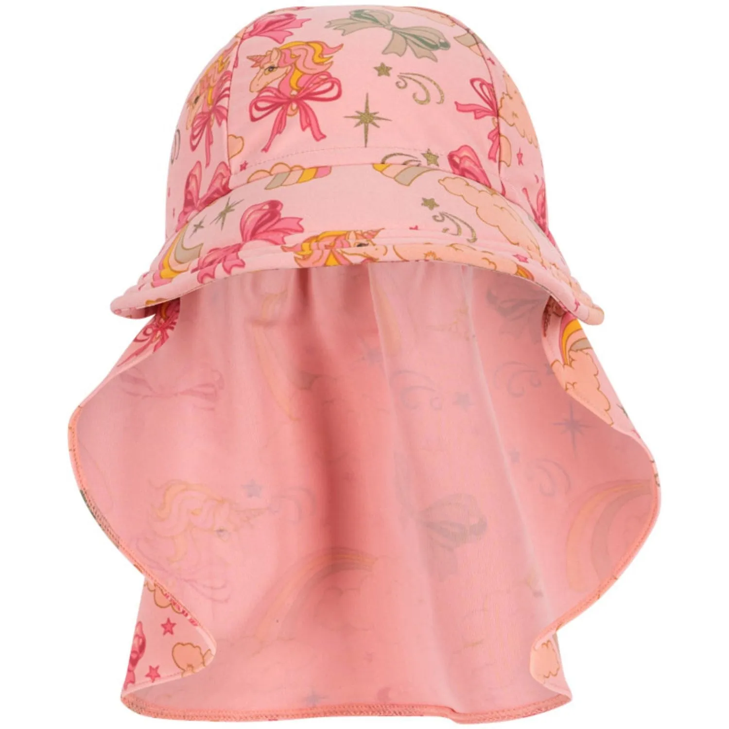 Konges Sljd Rainbow Bow Manuca Frill Sun hat Grs