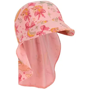 Konges Sljd Rainbow Bow Manuca Frill Sun hat Grs