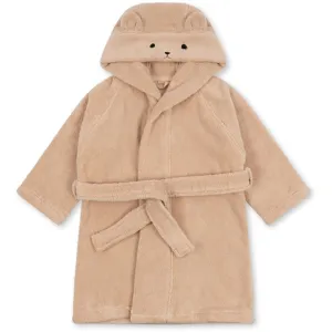 Konges Sljd Smoke Gray Terry Bathrobe Animal