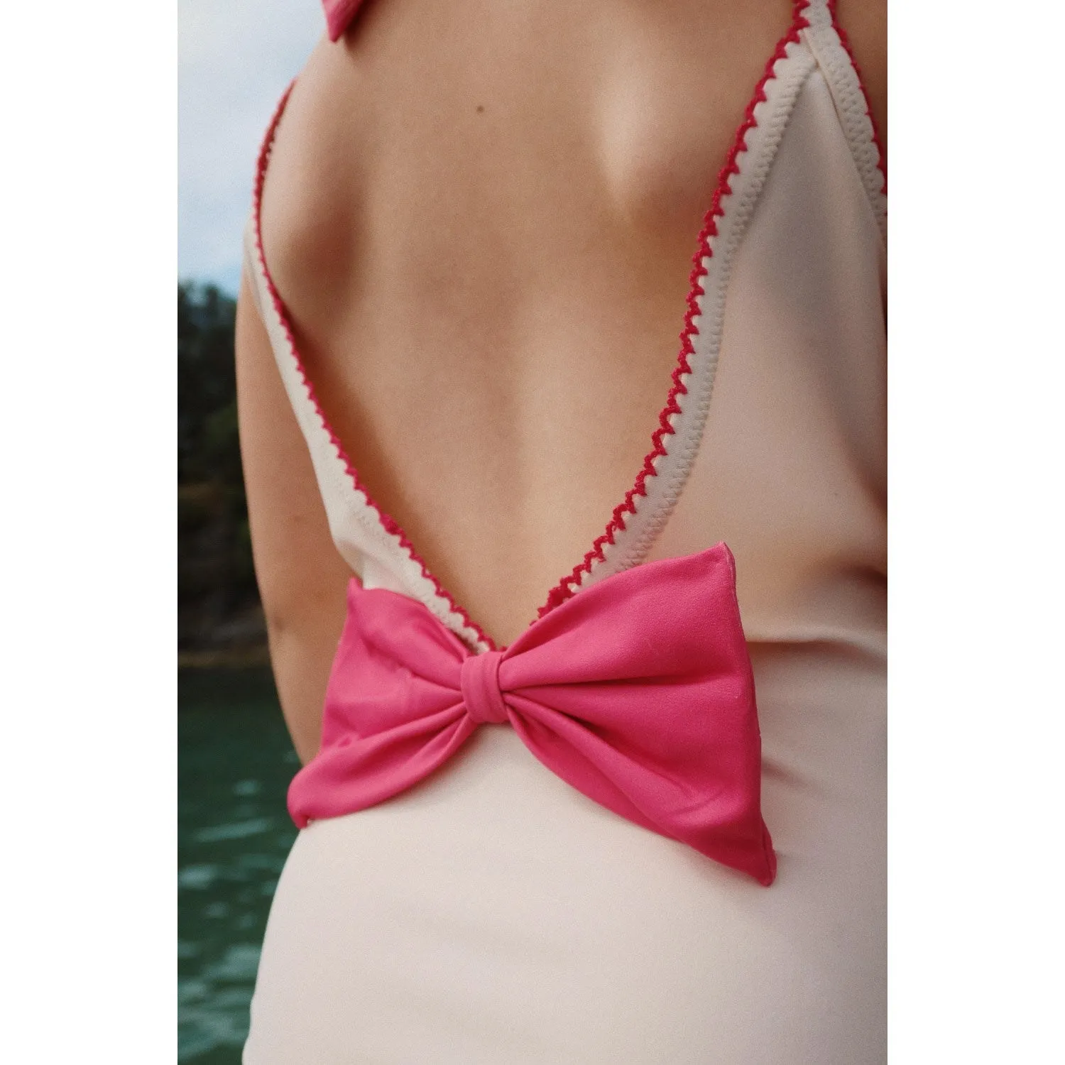 Konges Sljd Soft Pink Kitty Swimsuit Grs