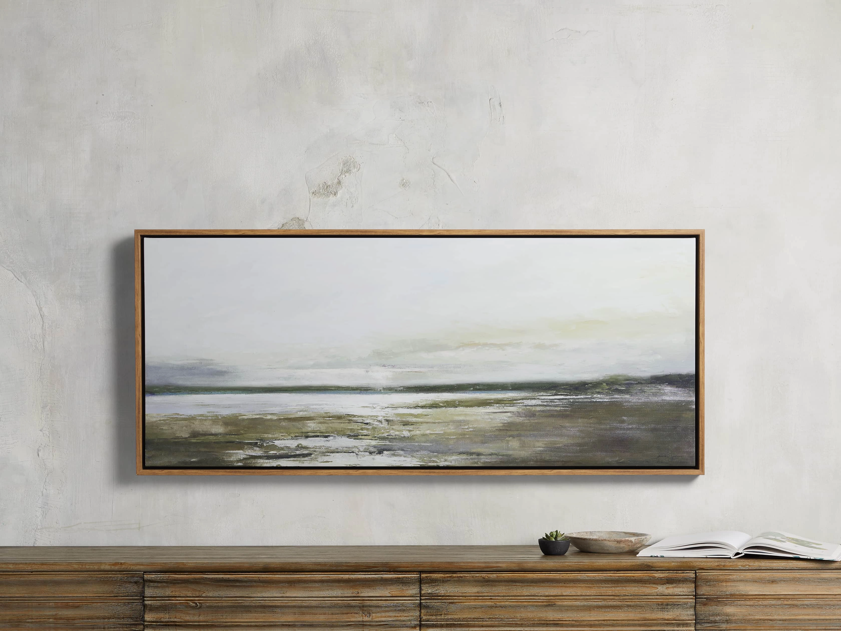 Lac Vert Framed Print