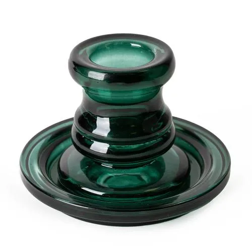 Large Green Candlestick