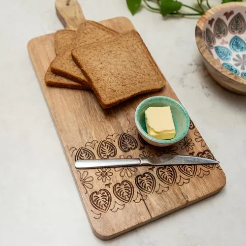 Large Mango Wood Paddle Board with Meze Enamel
