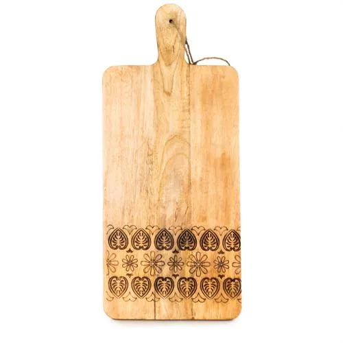 Large Mango Wood Paddle Board with Meze Enamel