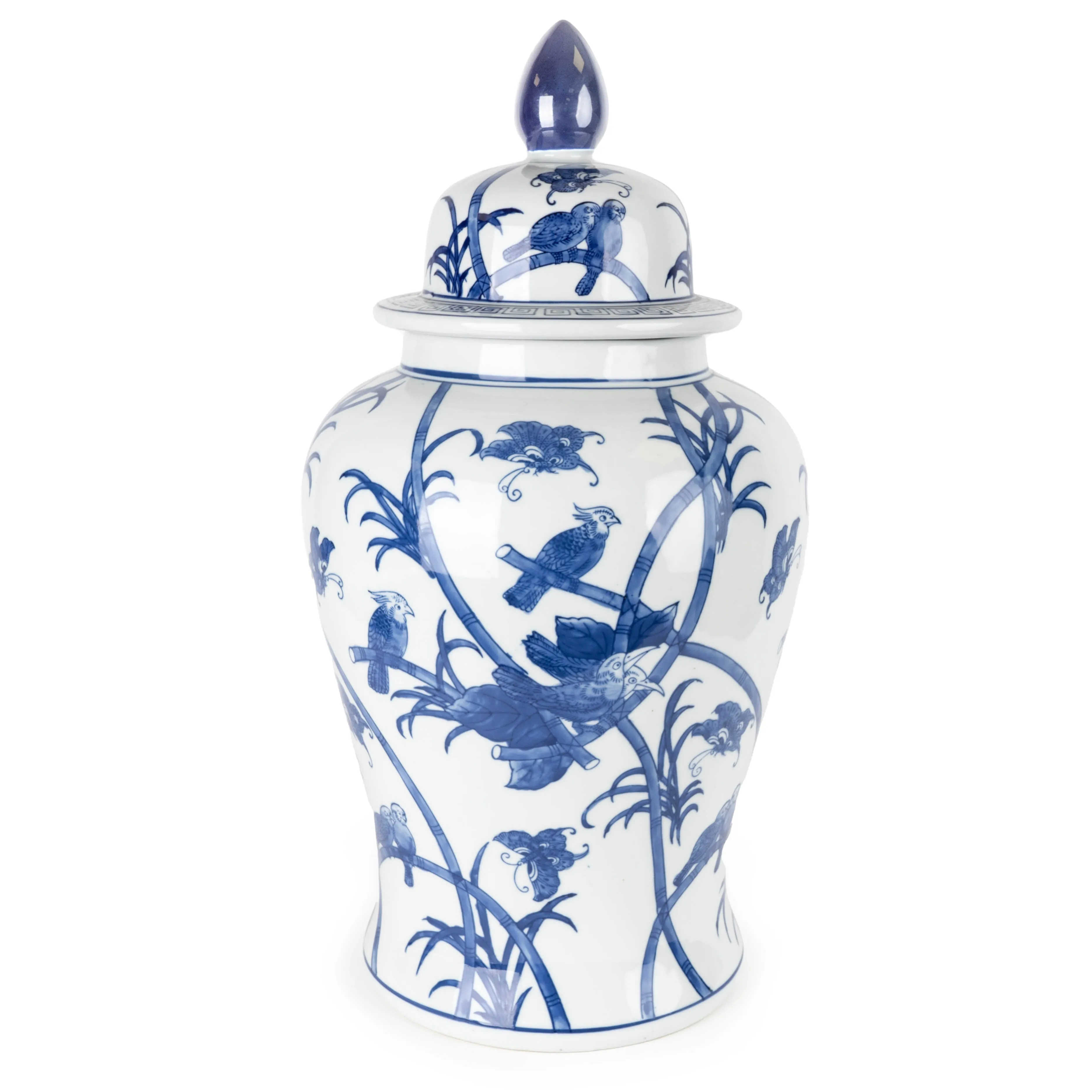 Large Oriental Ginger Jar