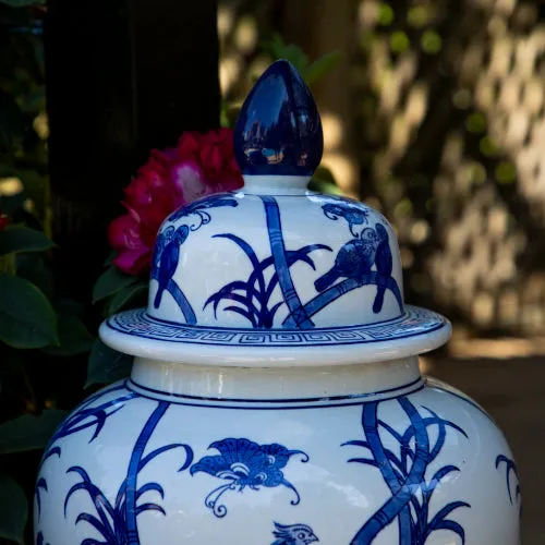 Large Oriental Ginger Jar