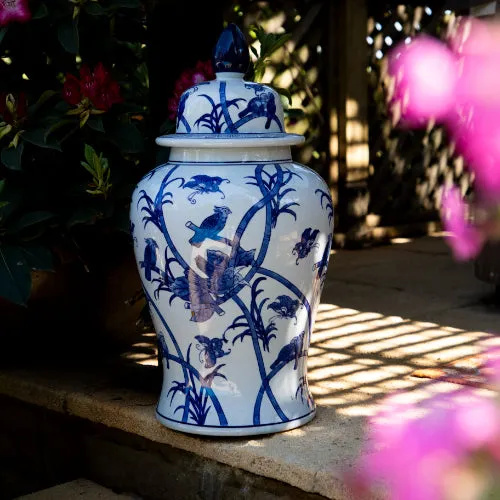 Large Oriental Ginger Jar