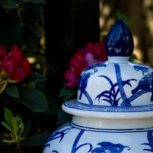Large Oriental Ginger Jar