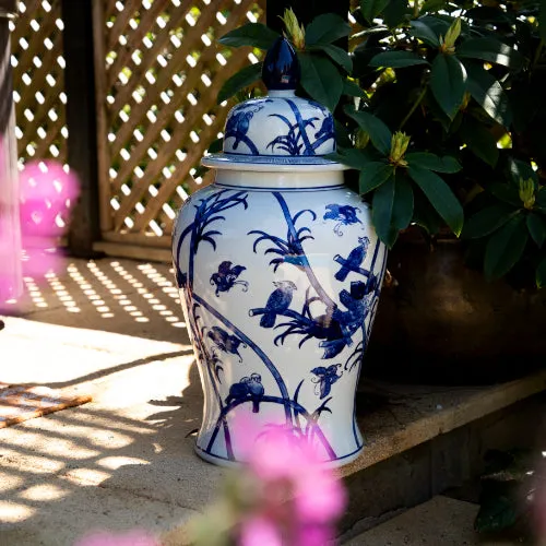 Large Oriental Ginger Jar