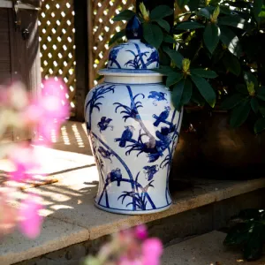 Large Oriental Ginger Jar kitchen essentials, utensils set