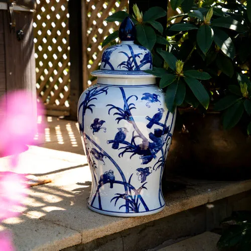 Large Oriental Ginger Jar