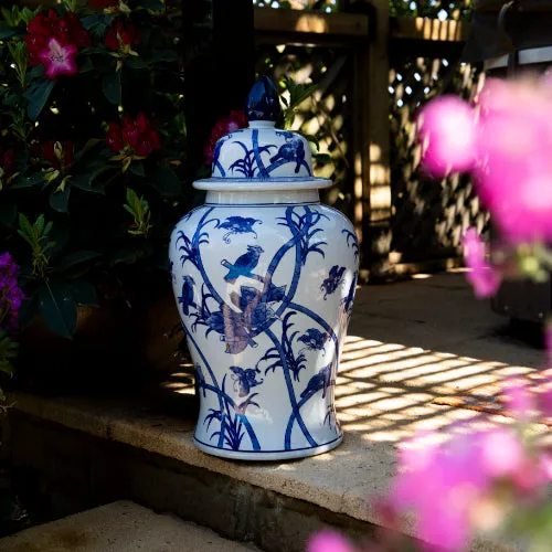 Large Oriental Ginger Jar