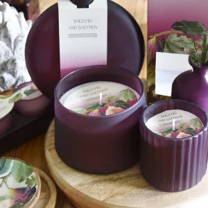 Large Tapered Candle - Figs and Frosted Plum kitchen essentials, utensils set